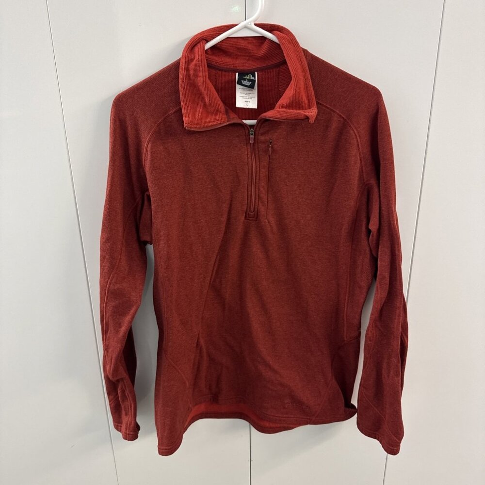 Patagonia Capilene Baselayer Mens 1/2 Zip Mockneck Long Sleeve Sweatshirt Size L